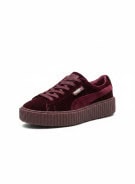 PUMA FENTY SNEAKERS PLATFORM ΜΠΟΡΝΤΟ ΓΥΝΑΙΚΕΙΟ PRE OWNED EU 37