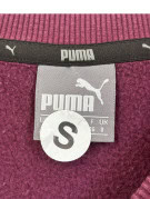 PUMA CREWNECK SWEATSHIRT SPORTSWEAR BURGUNDY WOMEN PRE OWNED S