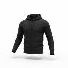 PUMA Φούτερ Ζακέτα με Κουκούλα Μαύρο Monogram - M