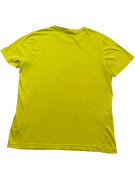 PUMA GRAPHIC TEE SPORTSWEAR YELLOW MEN PRE OWNED L