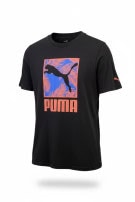 PUMA GRAPHIC TEE STREETWEAR BLACK ΑΝΤΡΙΚΟ PRE OWNED M