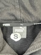 Puma Hoodie Big Logo Μαύρο Unisex S