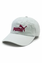 PUMA ΚΑΠΕΛΟ CASUAL ΜΕ ΚΕΝΤΗΜΕΝΟ ΛΟΓΟΤΥΠΟ ΛΕΥΚΟ / ΦΟΥΞΙΑ UNISEX ONE SIZE