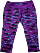 PUMA LEGGINGS ATHLETIC MULTICOLOR WOMEN PRE OWNED M