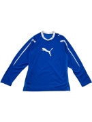 PUMA ΜΑΚΡΥΜΑΝΙΚΗ ΠΟΔΟΣΦΑΙΡΙΚΗ ΜΠΛΟΥΖΑ SPORTSWEAR ΜΠΛΕ ΑΝΤΡΙΚΟ PRE OWNED M