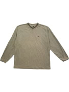 PUMA ΜΠΛΟΥΖΑ ΜΑΚΡΥΜΑΝΙΚΗ VINTAGE LOGO BEIGE UNISEX XL