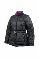 Puma Μπουφάν Puffer Casual Logo Μαύρο Γυναικείο XL