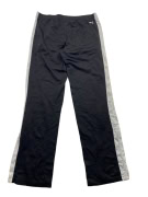 Puma Pantaloni della tuta neri con righe grigie unisex XS