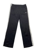 Puma Pantaloni della tuta neri con righe grigie unisex XS