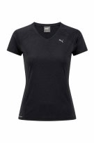 PUMA RUNNING T SHIRT MINIMAL BLACK WOMEN PRE OWNED M