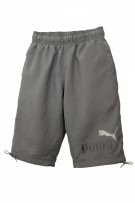 Puma Σορτς Logo Γκρι Unisex S