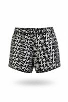 PUMA ΣΟΡΤΣ SWIMWEAR GRAPHIC ΜΑΥΡΟ ΑΣΠΡΟ ΑΝΤΡΙΚΟ PRE OWNED L