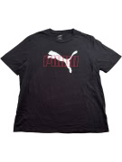 PUMA T-SHIRT BIG LOGO ΜΑΥΡΟ UNISEX XL