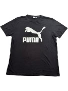 PUMA T-SHIRT BIG LOGO BLACK UNISEX XL