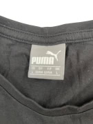 PUMA T-Shirt Casual Essentials Λογότυπο Μαύρο Ανδρικό Large