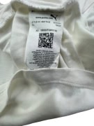 PUMA T-SHIRT CROP BIG LOGO WHITE WOMEN M