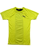 Puma T-Shirt Logo Κίτρινο Unisex S