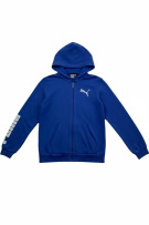 PUMA Ζακέτα Φούτερ με Κουκούλα Logo Μπλε UNISEX S-M