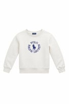RALPH LAUREN CREWNECK MINIMAL CREAM ΑΝΤΡΙΚΟ PRE OWNED 5 AGE