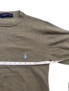 RALPH LAUREN CREWNECK ΠΟΥΛΟΒΕΡ MINIMAL OLIVE ΑΝΤΡΙΚΟ PRE OWNED S