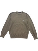 RALPH LAUREN CREWNECK ΠΟΥΛΟΒΕΡ MINIMAL OLIVE ΑΝΤΡΙΚΟ PRE OWNED S