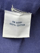 RALPH LAUREN ΚΟΝΤΟΜΑΝΙΚΟ ΠΟΥΚΑΜΙΣΟ GRAPHIC NAVY ΑΝΤΡΙΚΟ PRE OWNED S