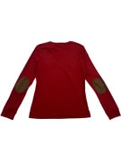 RALPH LAUREN LAUREN Μπλούζα Μακρυμάνικη Casual Κόκκινη Γυναικεία L