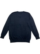 RALPH LAUREN Πλεκτό Πουλόβερ V-Neck Classic Logo Μαύρο Ανδρικό XL