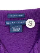 RALPH LAUREN POLO SHIRT MINIMAL PURPLE ΓΥΝΑΙΚΕΙΟ PRE OWNED S