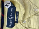 RALPH LAUREN ΠΟΥΚΑΜΙΣΟ BUTTON DOWN CLASSIC ΚΙΤΡΙΝΟ ΑΝΤΡΙΚΟ PRE OWNED XL