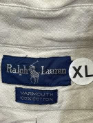 RALPH LAUREN ΠΟΥΚΑΜΙΣΟ BUTTON DOWN ΚΛΑΣΙΚΟ STONE GREY ΑΝΤΡΙΚΟ PRE OWNED XL