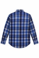 RALPH LAUREN ΠΟΥΚΑΜΙΣΟ CHECKED ΜΠΛΕ ΑΝΤΡΙΚΟ PRE OWNED