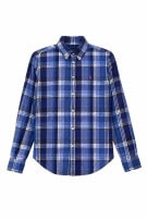 RALPH LAUREN ΠΟΥΚΑΜΙΣΟ CHECKED ΜΠΛΕ ΑΝΤΡΙΚΟ PRE OWNED