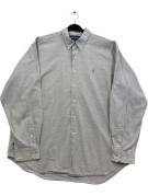 RALPH LAUREN ΠΟΥΚΑΜΙΣΟ CLASSIC ΑΝΟΙΧΤΟ ΓΚΡΙ ΑΝΤΡΙΚΟ PRE OWNED XL