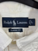 RALPH LAUREN CAMICIA CLASSIC CREMA UOMO PRE OWNED L
