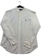 RALPH LAUREN CAMICIA CLASSIC CREMA UOMO PRE OWNED L
