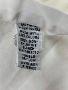 RALPH LAUREN CAMICIA CLASSIC CREMA UOMO PRE OWNED L