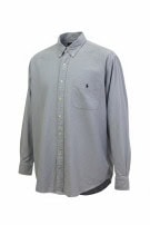 RALPH LAUREN ΠΟΥΚΑΜΙΣΟ CLASSIC ΓΑΛΑΖΙΟ ΑΝΤΡΙΚΟ PRE OWNED L