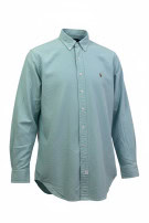 RALPH LAUREN ΠΟΥΚΑΜΙΣΟ CLASSIC ΓΑΛΑΖΙΟ ΑΝΤΡΙΚΟ PRE OWNED L