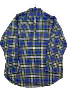 RALPH LAUREN ΠΟΥΚΑΜΙΣΟ CLASSIC ΚΑΡΟ ΜΠΛΕ ΑΝΤΡΙΚΟ PRE OWNED XL