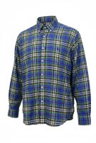 RALPH LAUREN ΠΟΥΚΑΜΙΣΟ CLASSIC ΚΑΡΟ ΜΠΛΕ ΑΝΤΡΙΚΟ PRE OWNED XL