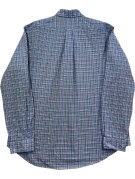 RALPH LAUREN ΠΟΥΚΑΜΙΣΟ CLASSIC ΚΑΡΟ ΜΠΛΕ ΑΝΤΡΙΚΟ PRE OWNED XL