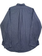 RALPH LAUREN ΠΟΥΚΑΜΙΣΟ CLASSIC ΚΑΡΟ NAVY ΑΝΤΡΙΚΟ PRE OWNED L