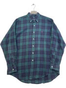 RALPH LAUREN ΠΟΥΚΑΜΙΣΟ CLASSIC ΚΑΡΟ NAVY ΠΡΑΣΙΝΟ ΑΝΤΡΙΚΟ PRE OWNED M
