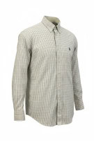 RALPH LAUREN ΠΟΥΚΑΜΙΣΟ CLASSIC ΚΑΡΟ OFF WHITE ΑΝΤΡΙΚΟ PRE OWNED L