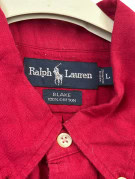 RALPH LAUREN ΠΟΥΚΑΜΙΣΟ CLASSIC ΚΟΚΚΙΝΟ ΑΝΤΡΙΚΟ PRE OWNED L