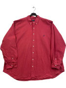 RALPH LAUREN ΠΟΥΚΑΜΙΣΟ CLASSIC ΚΟΚΚΙΝΟ ΑΝΤΡΙΚΟ PRE OWNED XXL