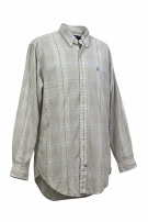 RALPH LAUREN SHIRT CLASSIC CREAM MENS PRE OWNED L