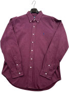 RALPH LAUREN ΠΟΥΚΑΜΙΣΟ CLASSIC ΜΠΟΡΝΤΟ ΑΝΤΡΙΚΟ PRE OWNED L