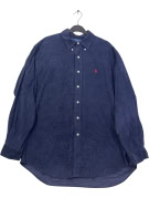RALPH LAUREN CAMICIA CLASSIC NAVY UOMO PRE OWNED L